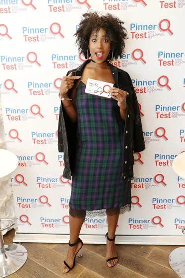 Ashley Blaine Featherson with Pinnertest