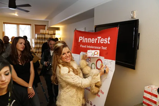 Courtney Stodden with Pinnertest