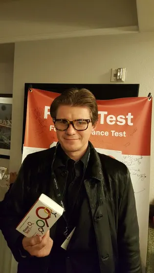 James Urbaniak with Pinnertest