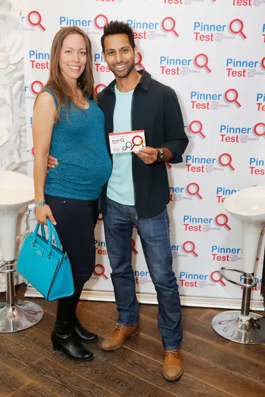 Marie Scott and Aly Mawji with Pinnertest