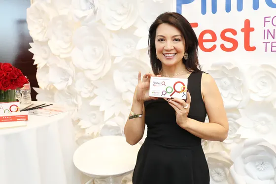 Ming-Na Wen with Pinnertest