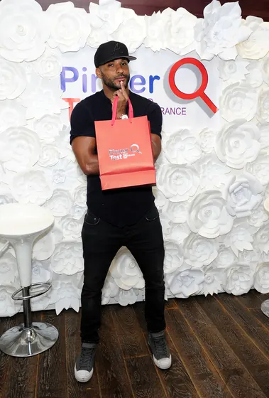 Ricky Whittle with Pinnertest