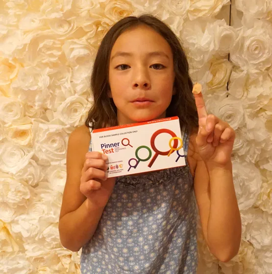Kids with Pinnertest