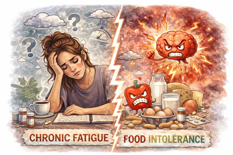 Chronic fatigue and food sensitivity